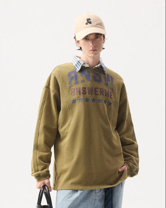 The Hudson Washed Knit Sweater