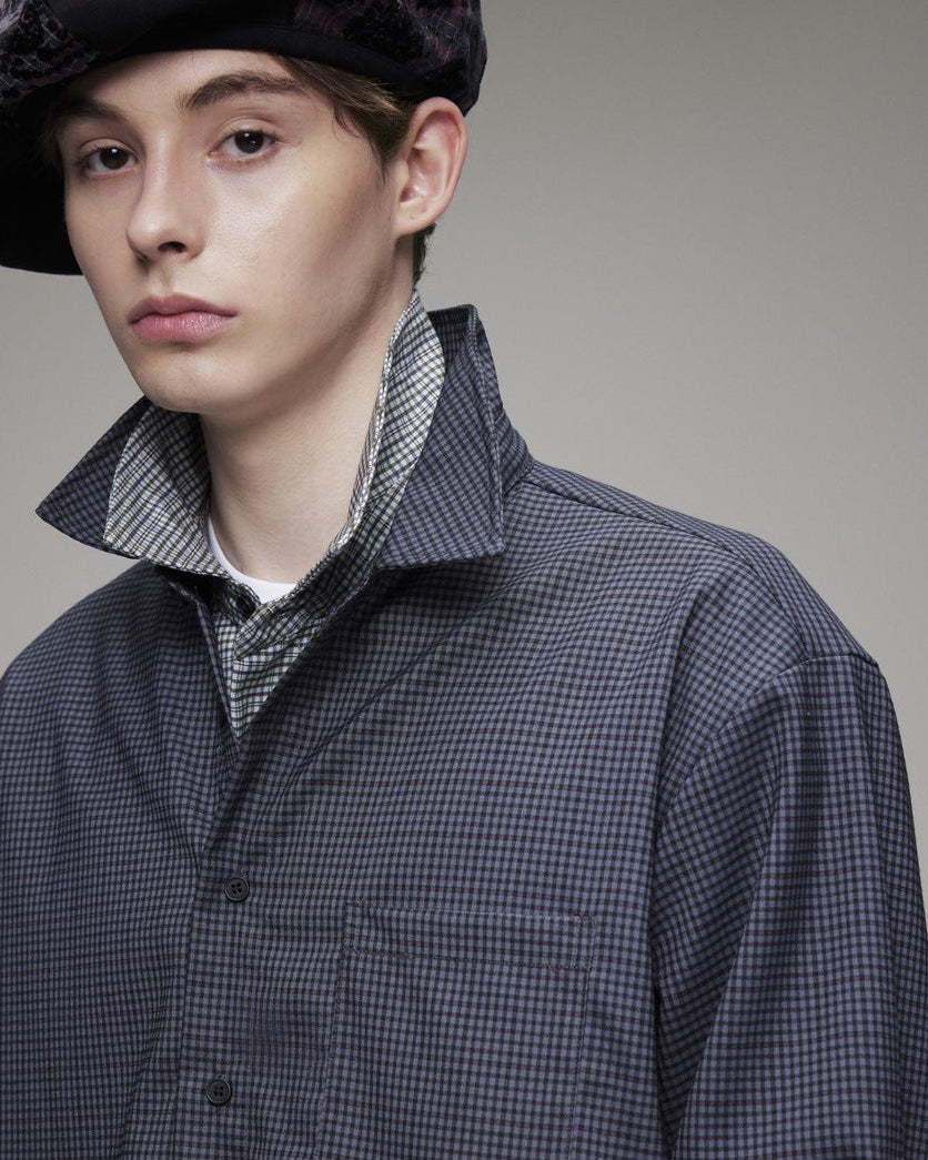 The Slate Cotton Relaxed Shirt