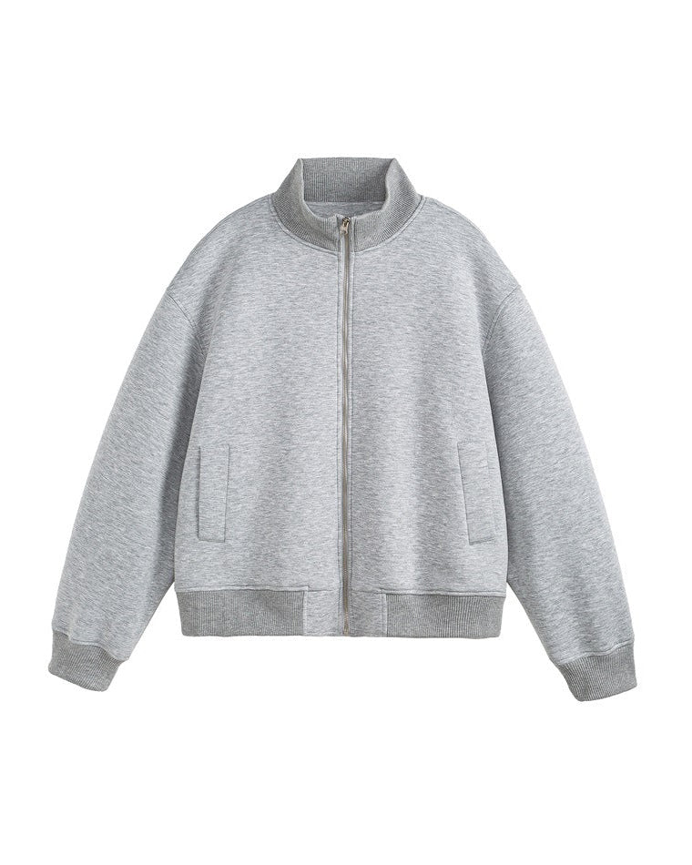 The Titan Knit Zip Cardigan Jacket
