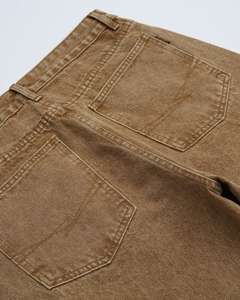 The Chromewash Straight Denim Jeans