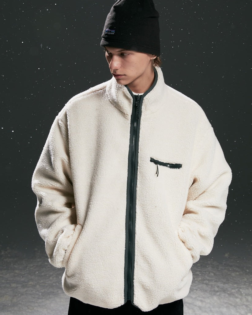 The Reversible Shearline Padded Coat Jacket