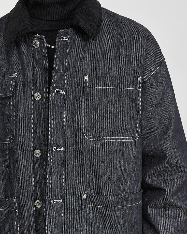 La doudoune en denim Montclair