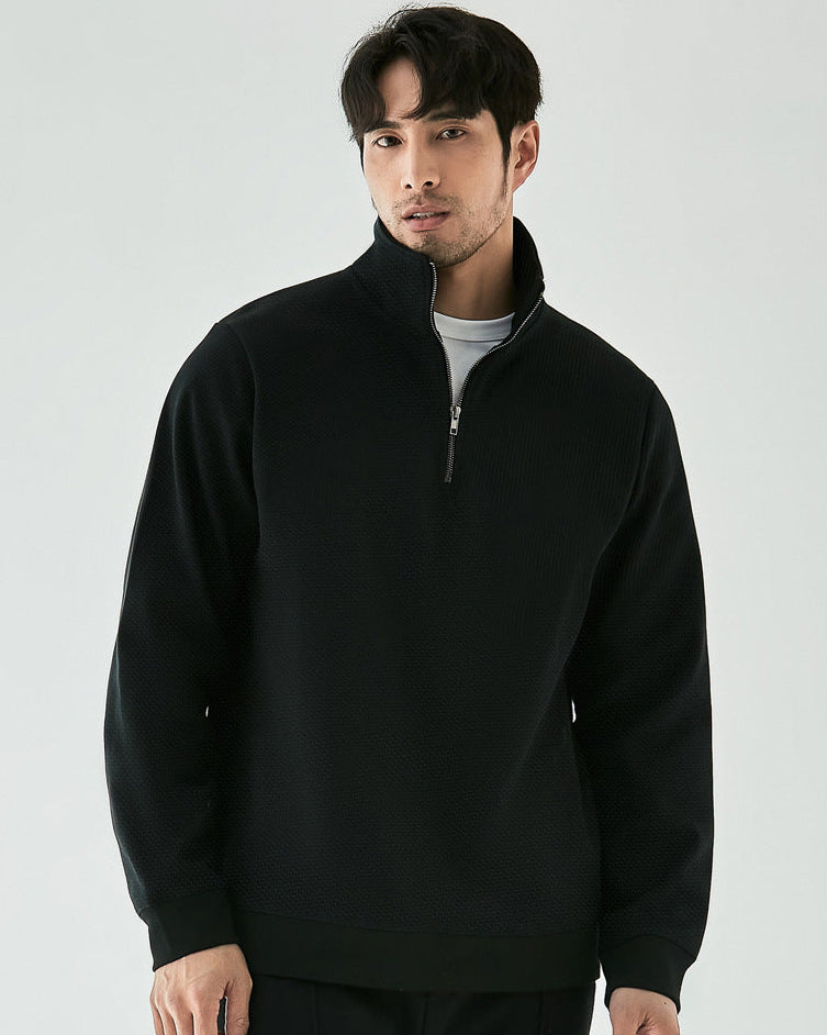 Le sweat à col montant demi-zip EliteFlex Air Layer