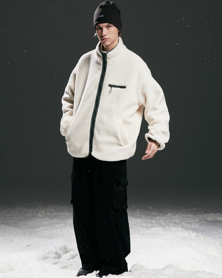 The Reversible Shearline Padded Coat Jacket