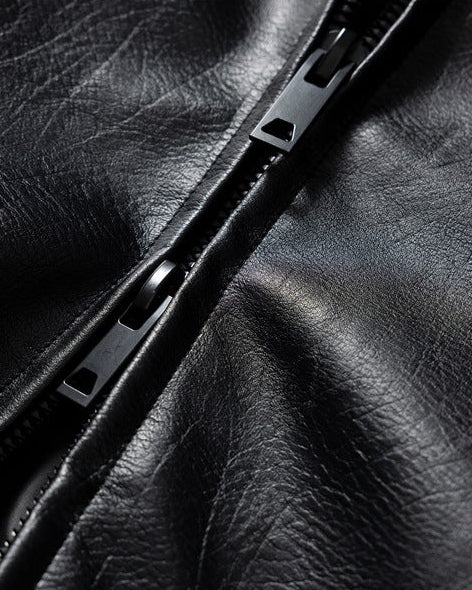 The Aurora PU Down Jacket