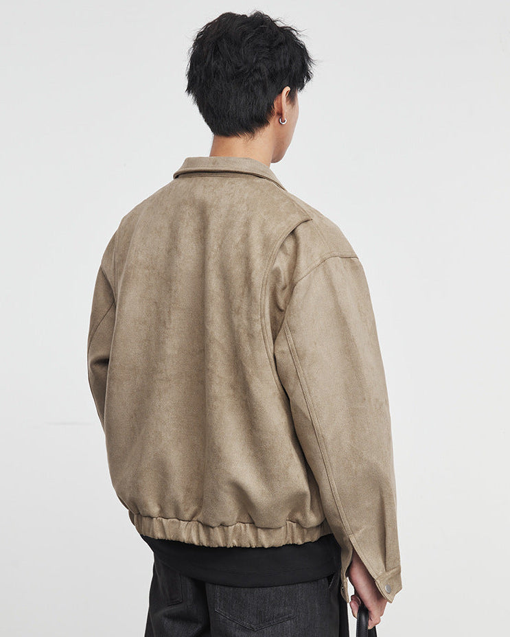 La veste en daim Halden