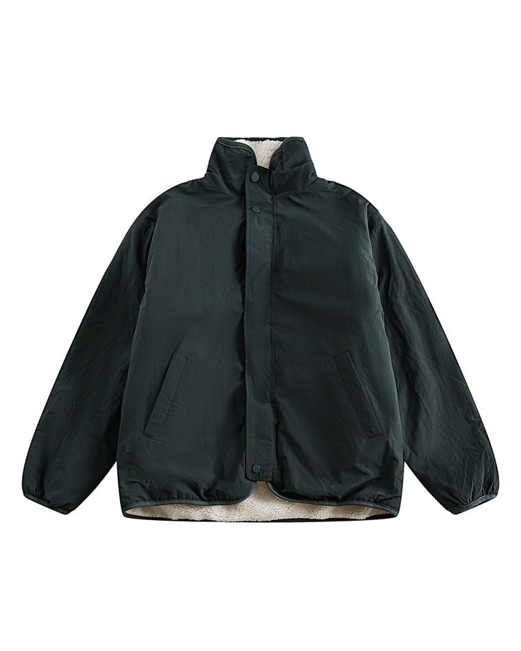 The Reversible Shearline Padded Coat Jacket