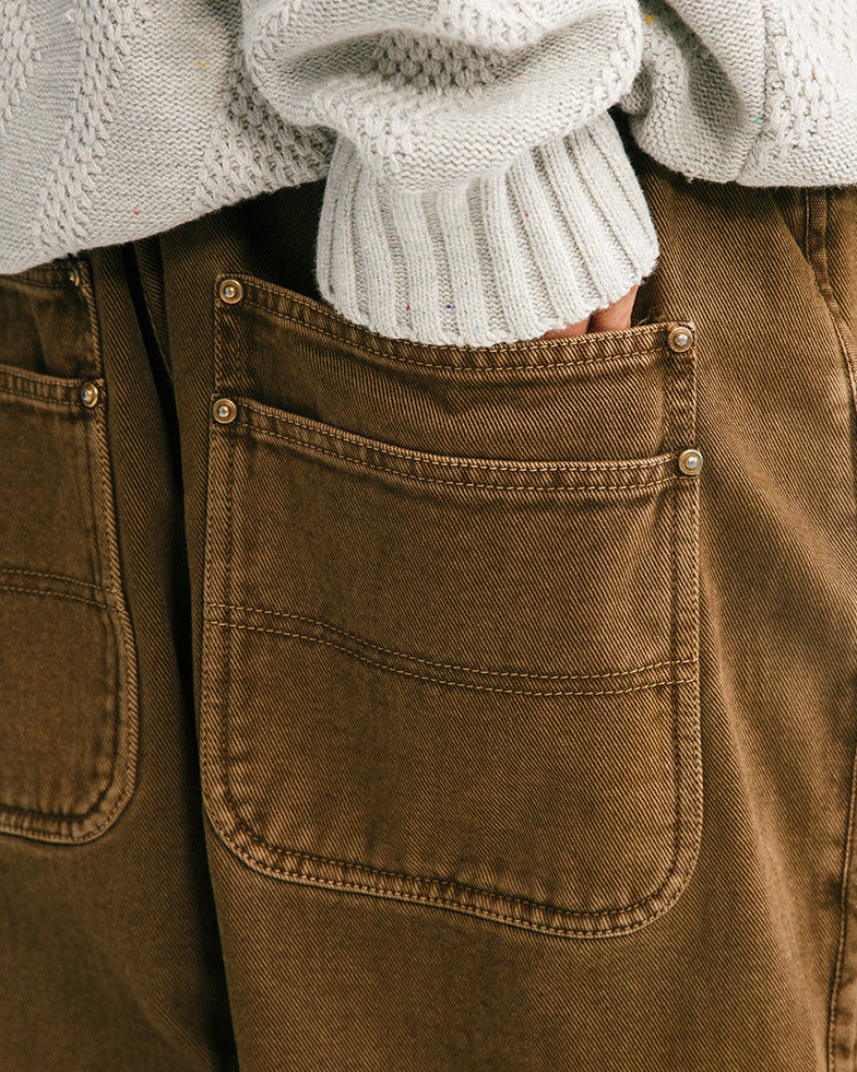 The Ironwood Washed Overalls Trousers
