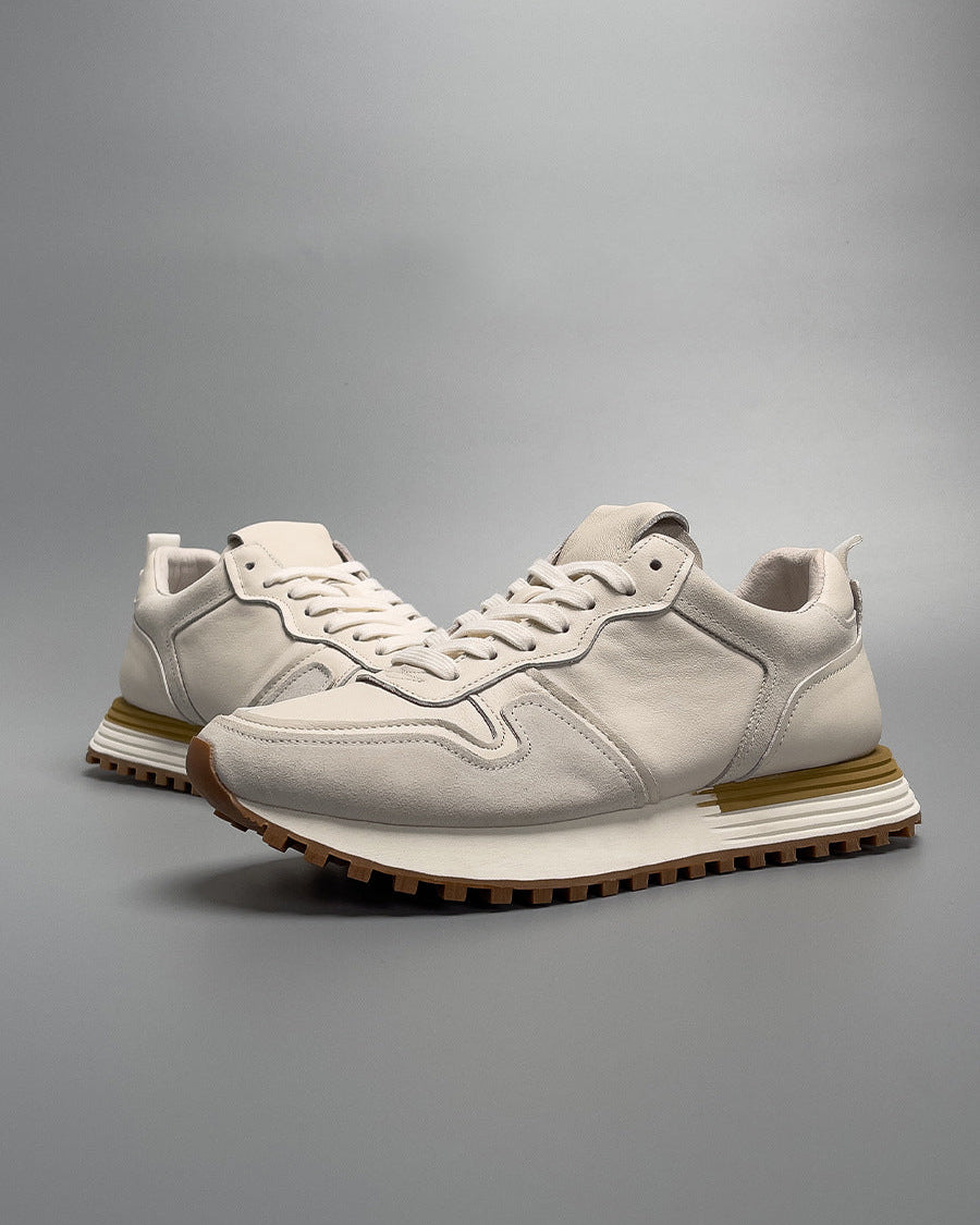 Les baskets en cuir véritable LuxeCraft de l'URTBD