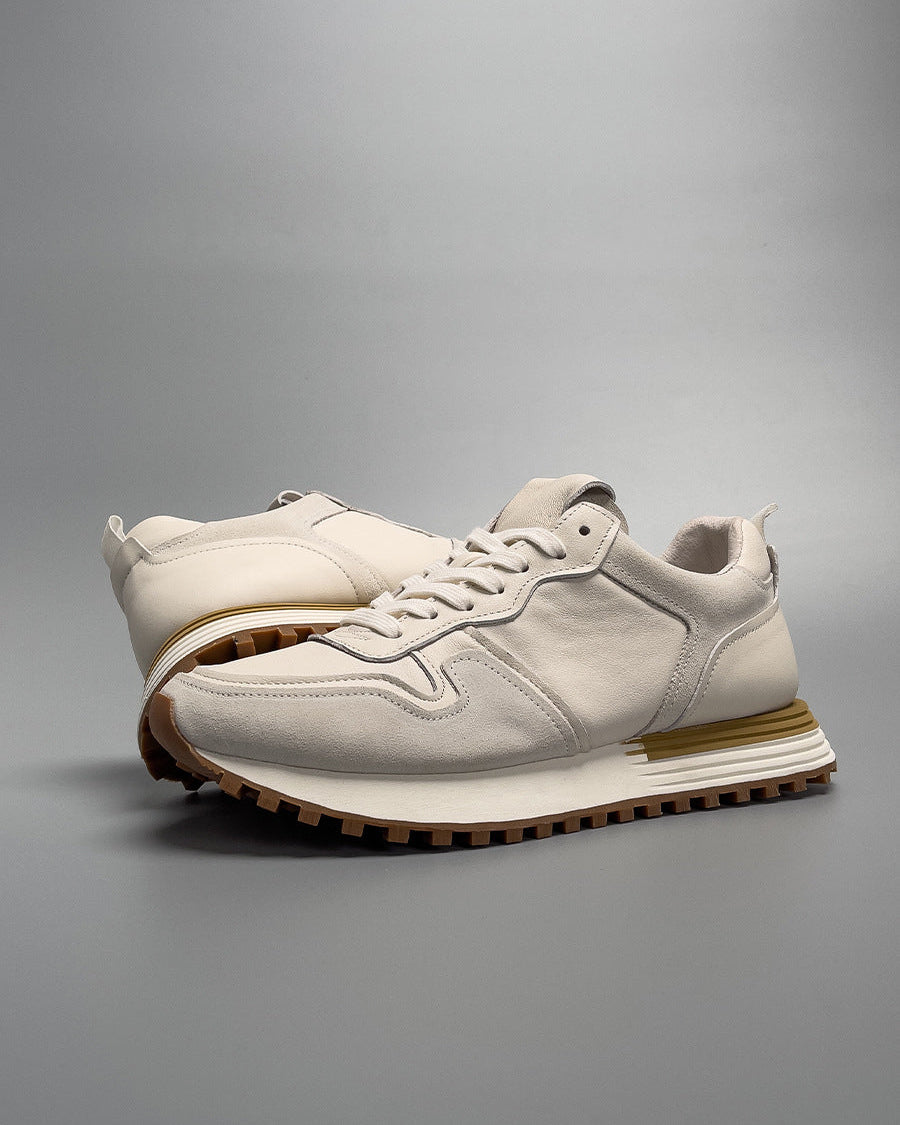 Les baskets en cuir véritable LuxeCraft de l'URTBD