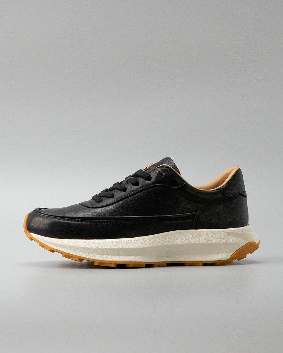 Baskets Forrest Gump en peau de vache