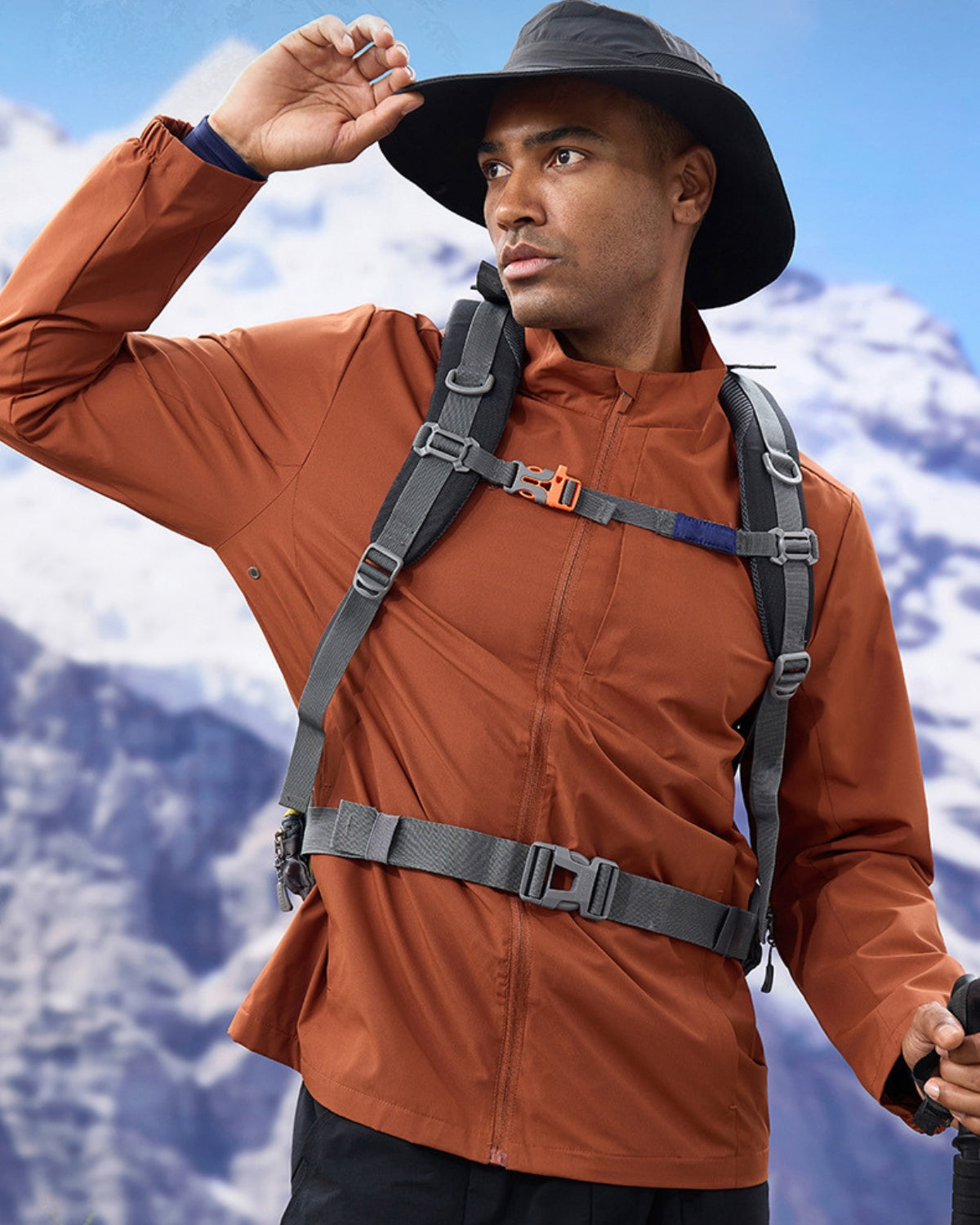 Veste coupe-vent imperméable
