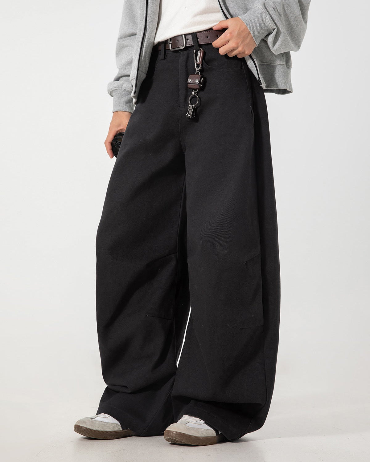 The Vintage Cargo Jeans plissé