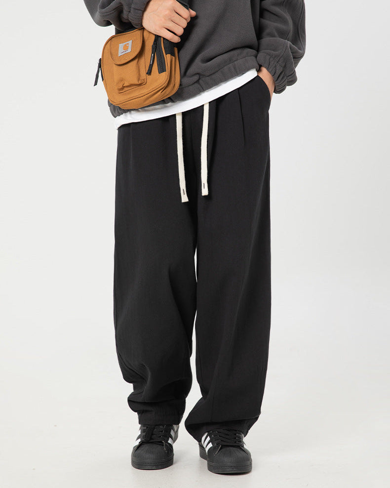 The Haven Pantalon à plis en polaire