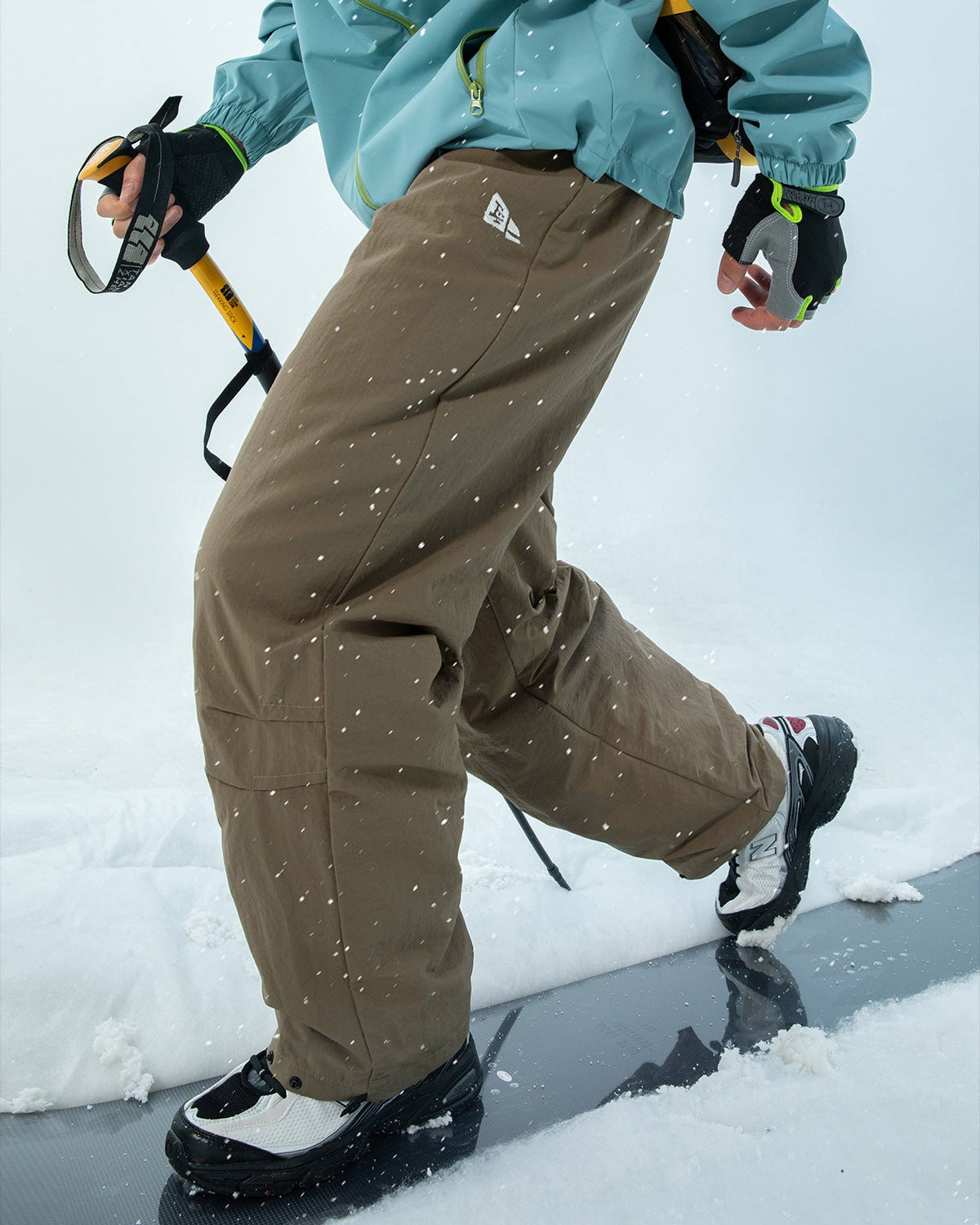 The Summit Pantalon cargo plissé