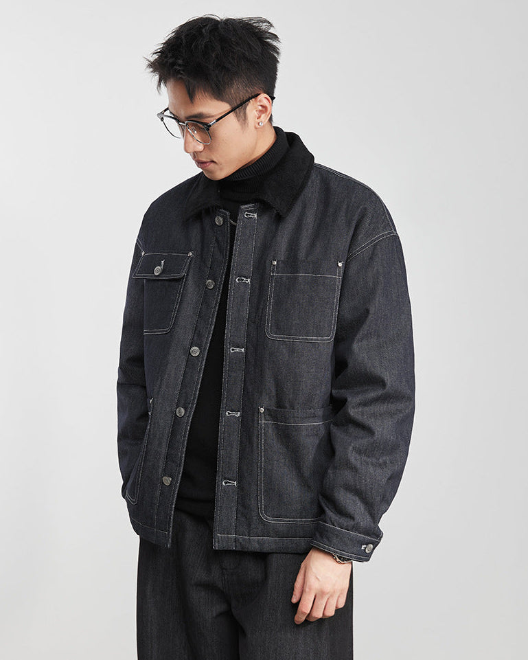 La doudoune en denim Montclair