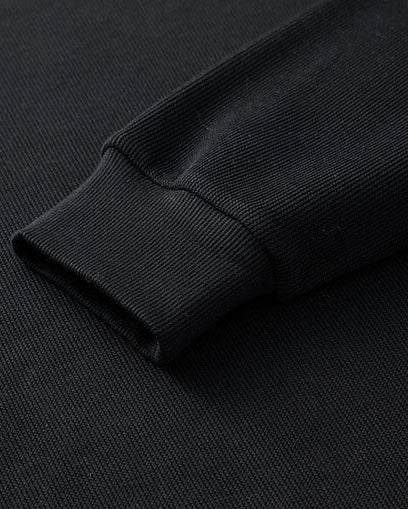 The Momeike Dual-Layer Waffle Knit Sweater (Pull en tricot gaufré à deux couches)