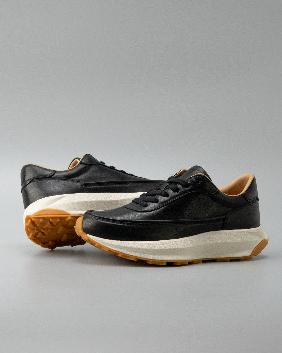 Baskets Forrest Gump en peau de vache