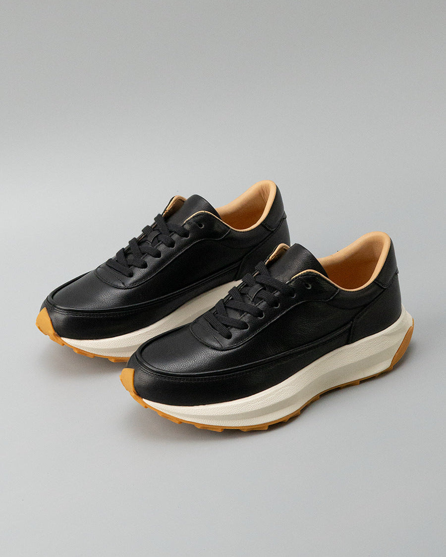 Baskets Forrest Gump en peau de vache