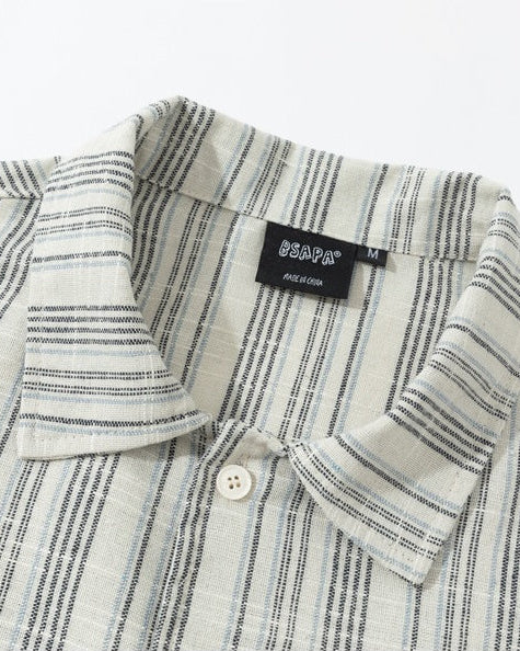 The Stratum Stripe Overshirt