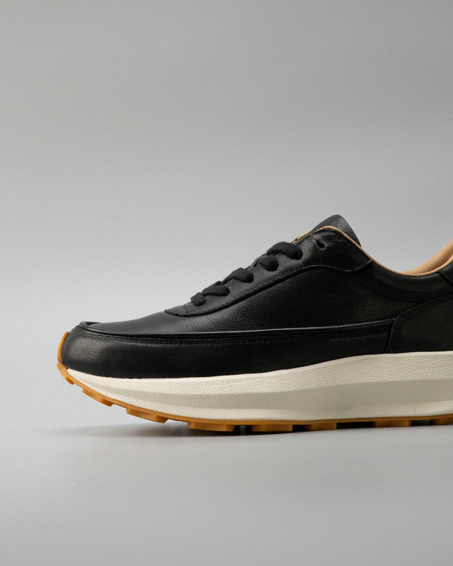 Baskets Forrest Gump en peau de vache