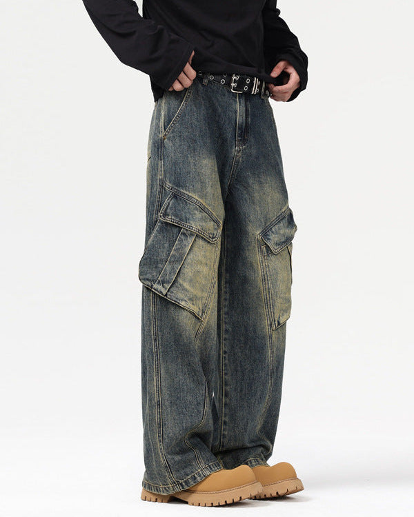 The Havenfold Multi-Pocket Cargo Jeans