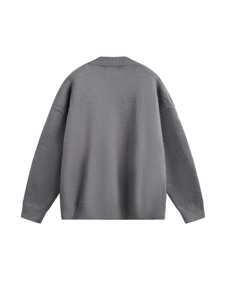 The Rowan - Cardigan en maille brodée