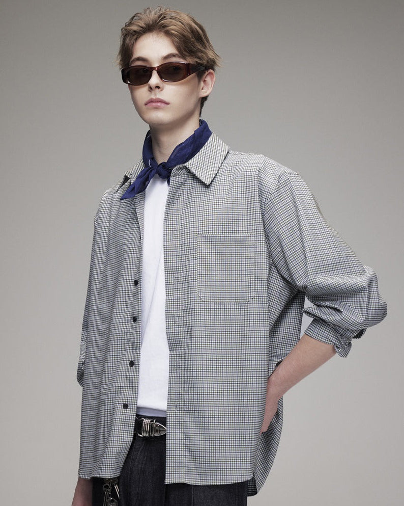 The Slate Cotton Relaxed Shirt