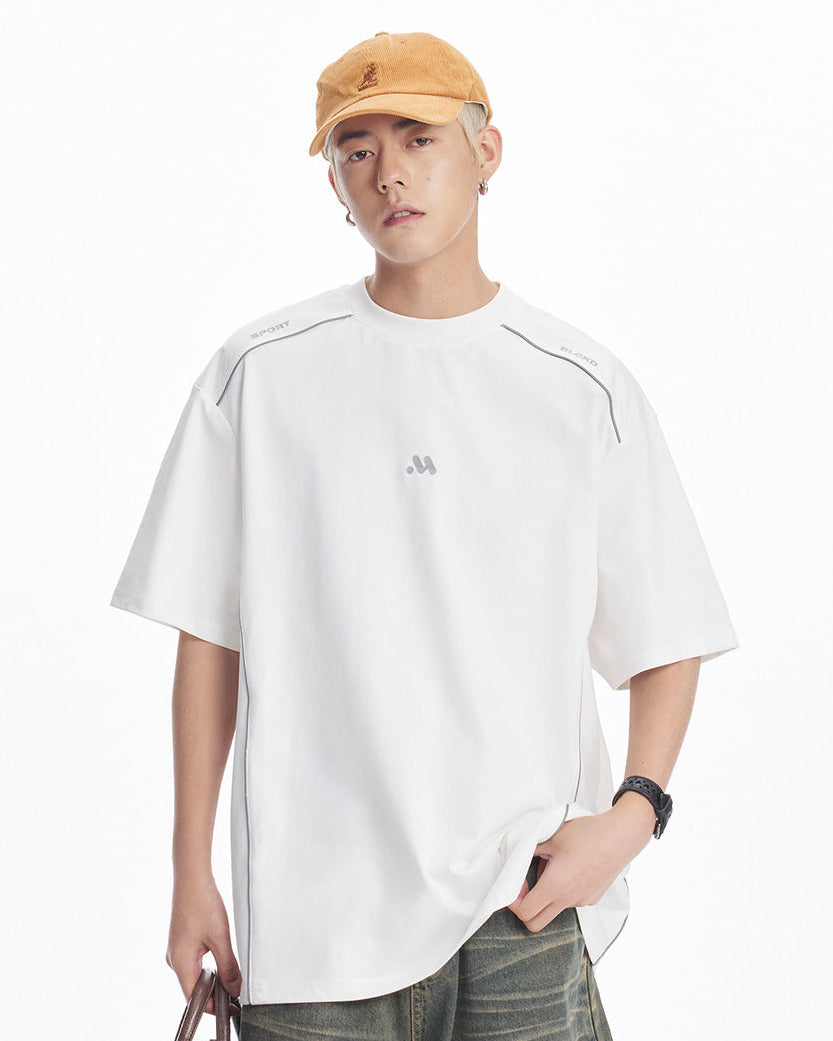 The Meridian - T-shirt en coton texturé