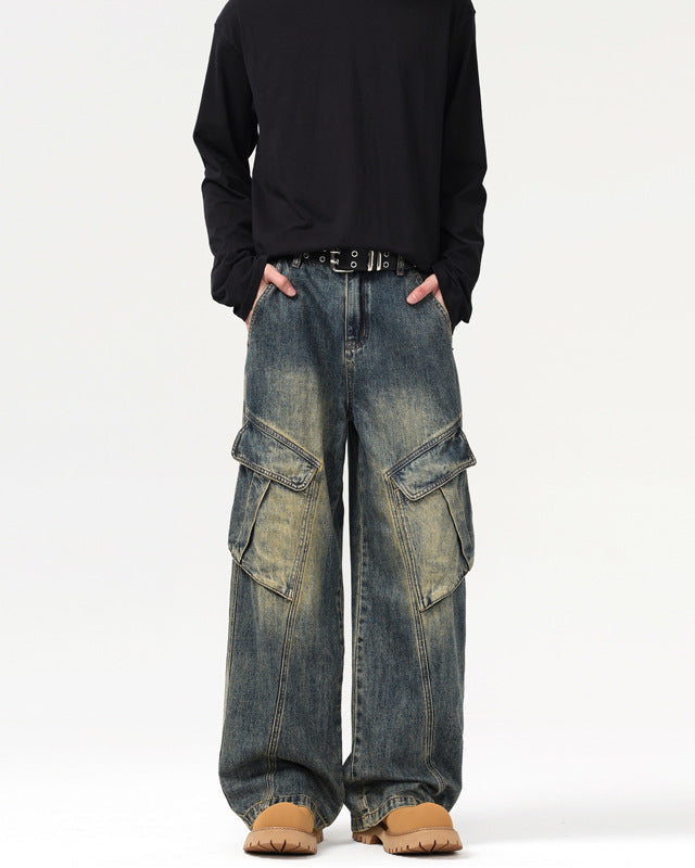 The Havenfold Multi-Pocket Cargo Jeans