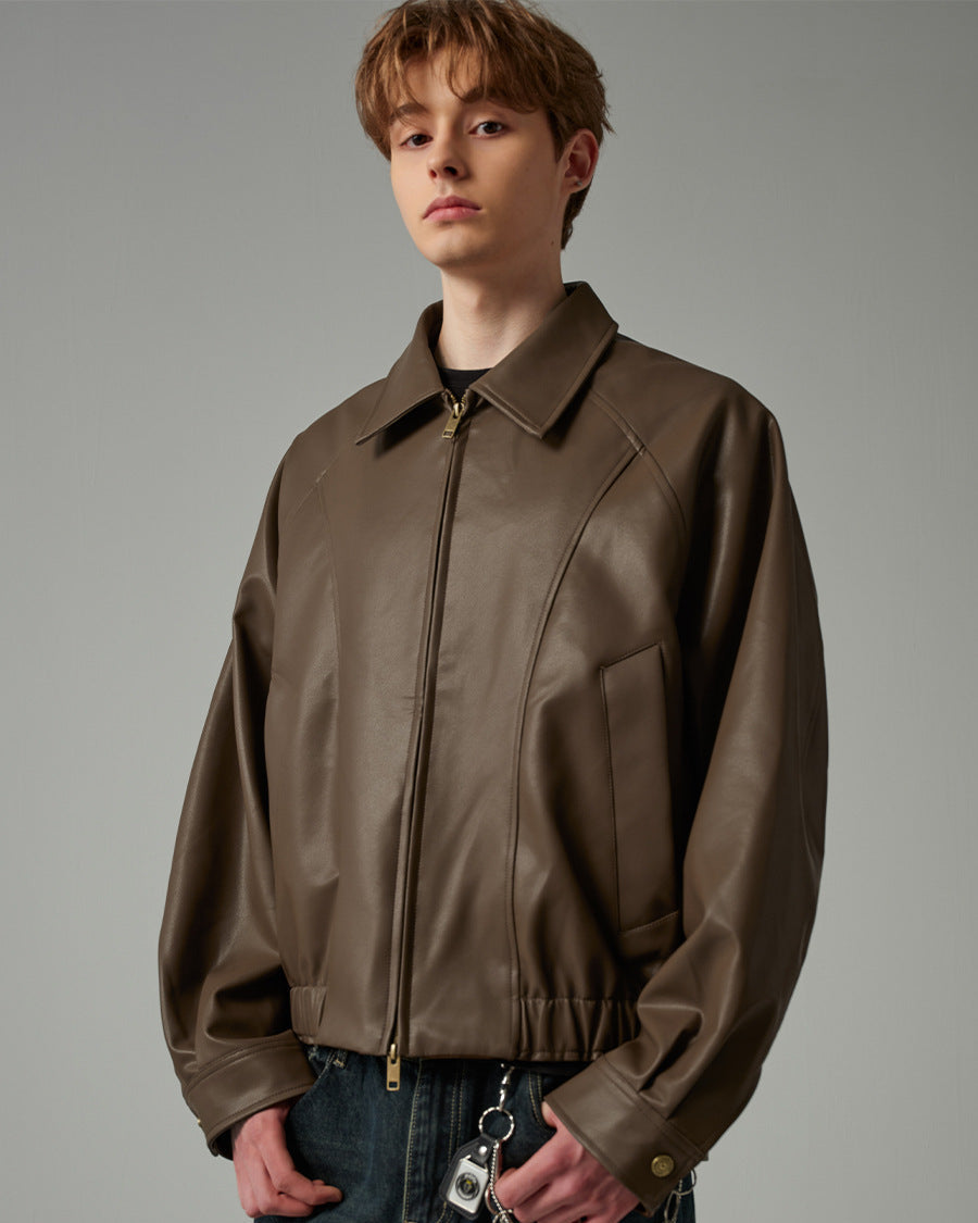 The Langford - Veste courte en cuir