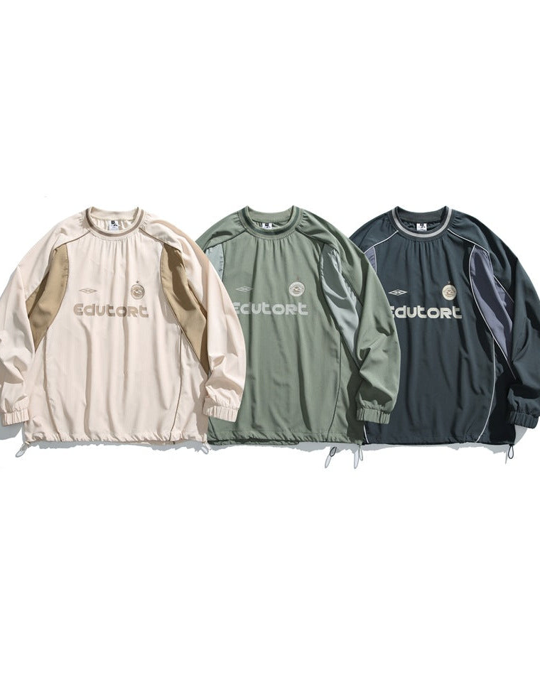 The Merin V-Neck Raglan Sleeve Sweatshirt