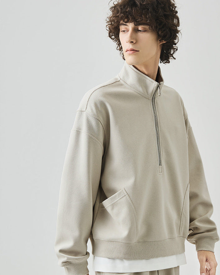 Maglione a mezza zip Renford