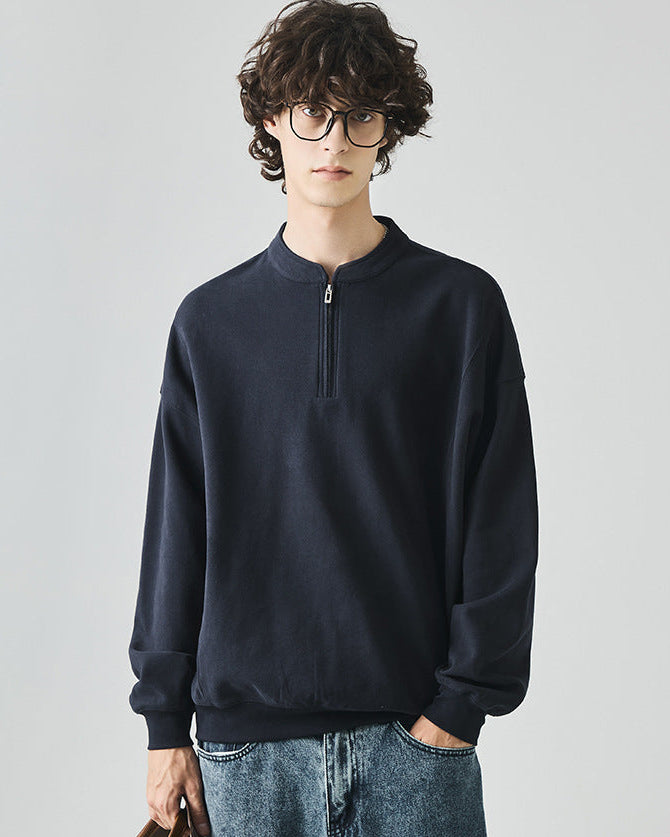 Maglione a mezza zip Corwin