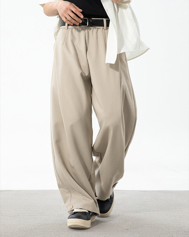 I pantaloni a pieghe tridimensionali