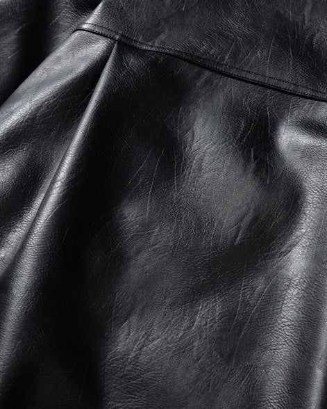 The Aurora PU Down Jacket