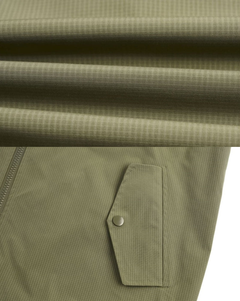 Gilet Utility con zip