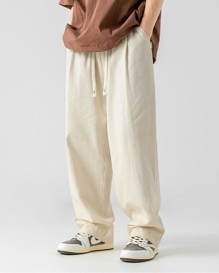 I pantaloni di cotone alla giapponese