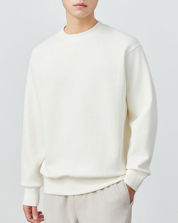 Maglione Mimaike 320g in maglia Waffle Weave