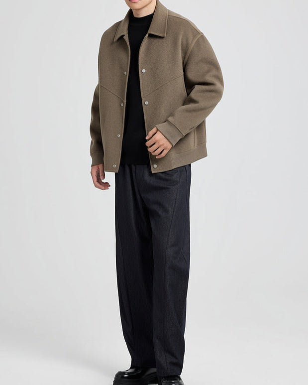 Giacca Callahan reversibile in tweed misto lana