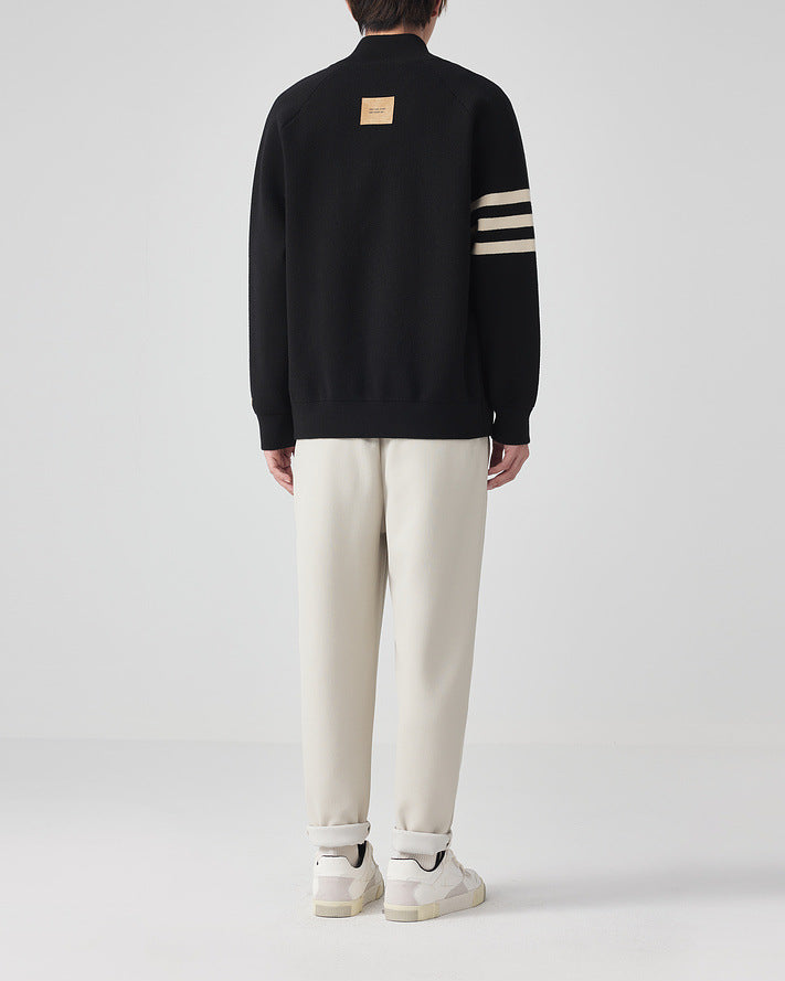 Cardigan in maglia "Urban Stripe" di Modemaike