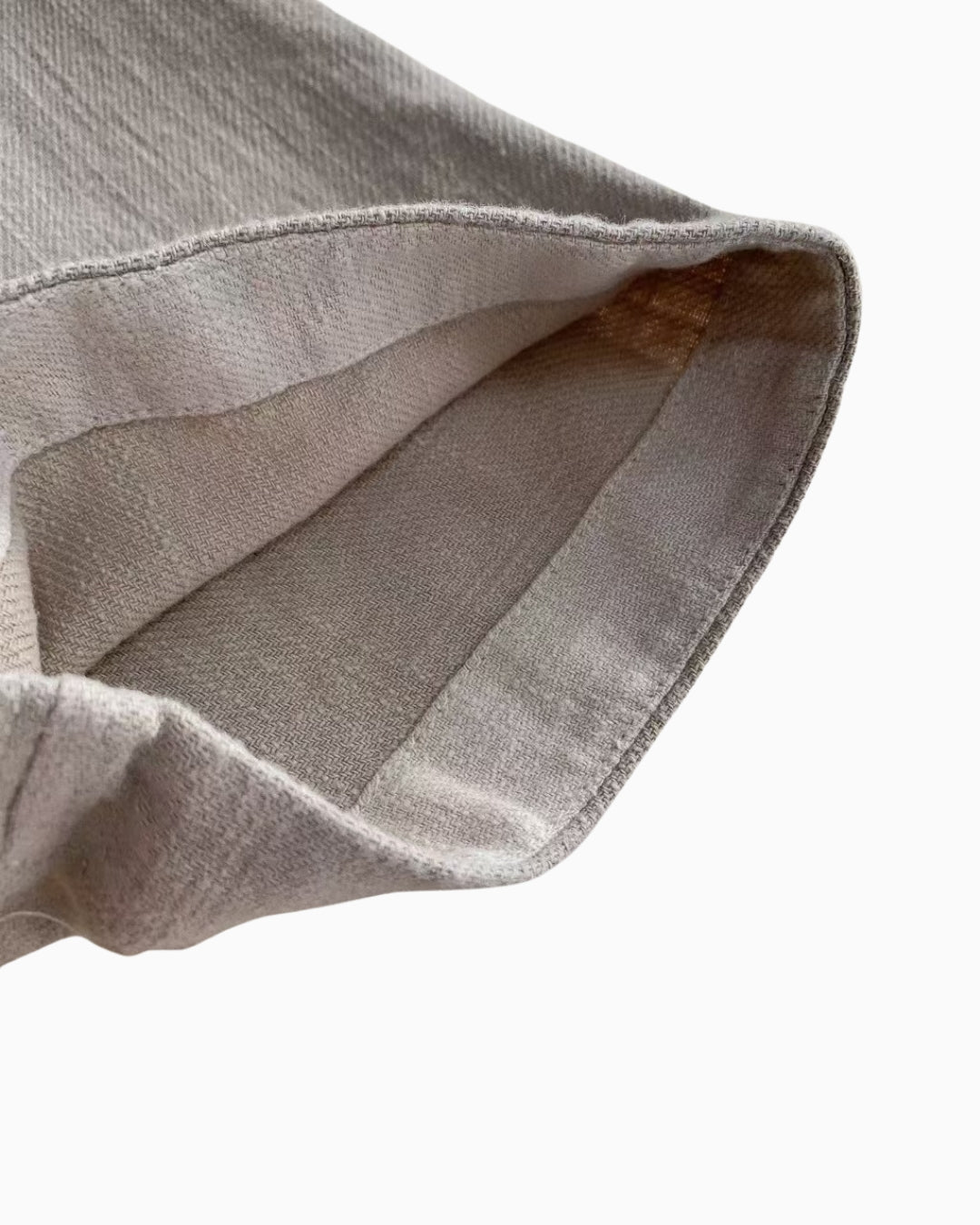 Polo aperta Linnen Mix