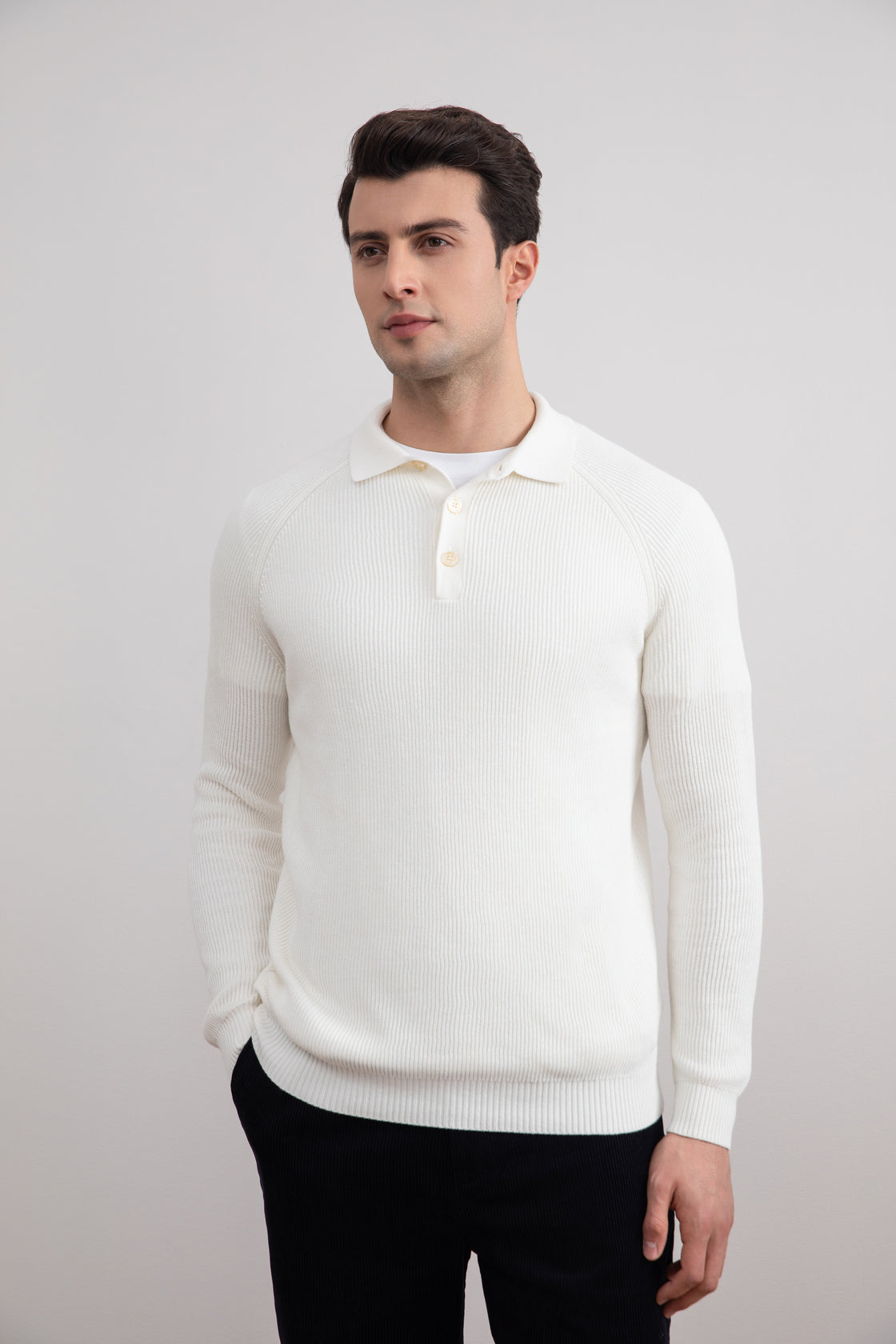 Polo Panama English Rib