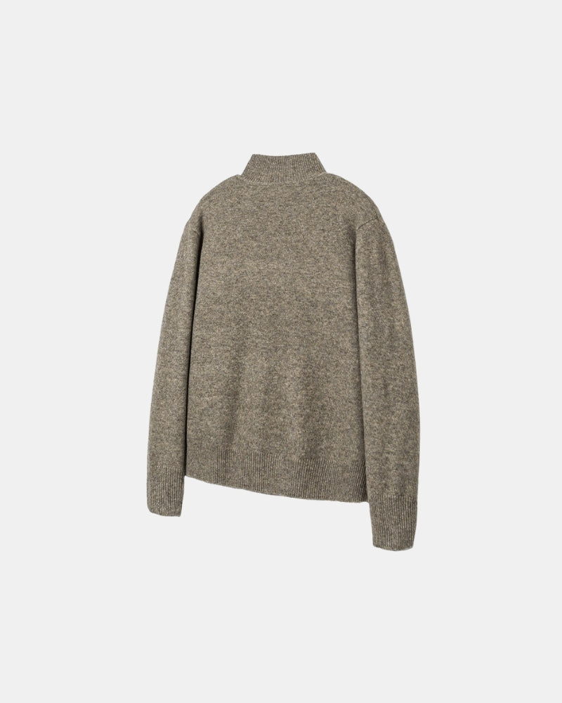 Cardigan con bottoni in maglia classica in misto lana