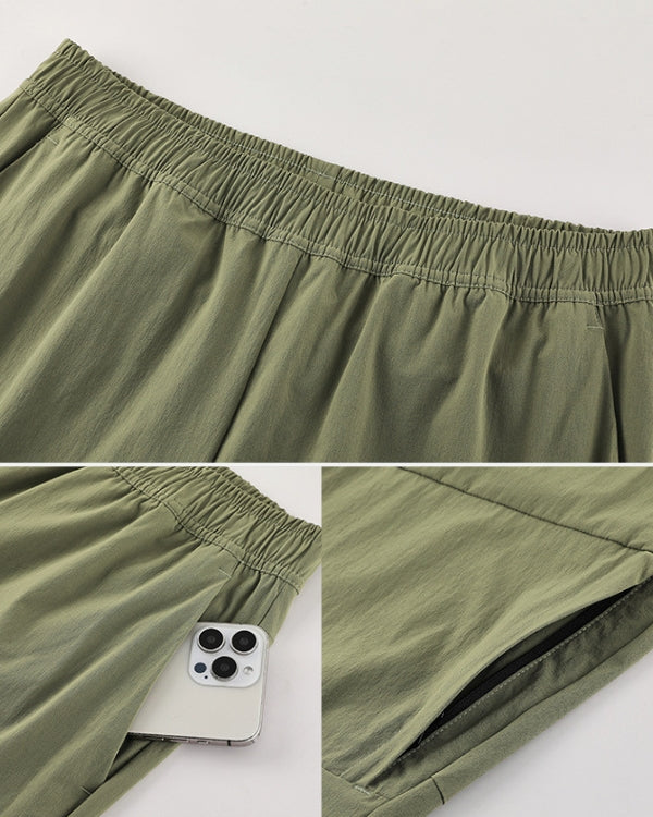 Pantaloni impermeabili Tech con cintura in vita