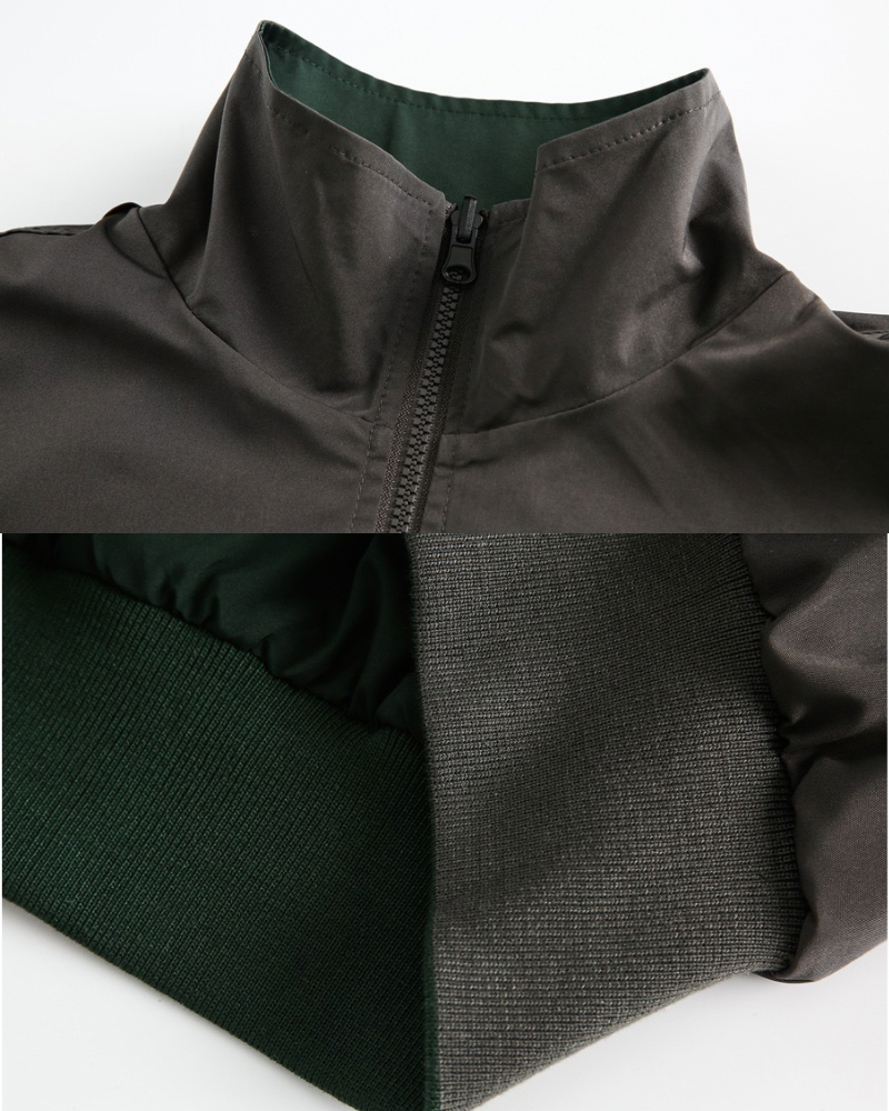 Giacca a vento con zip