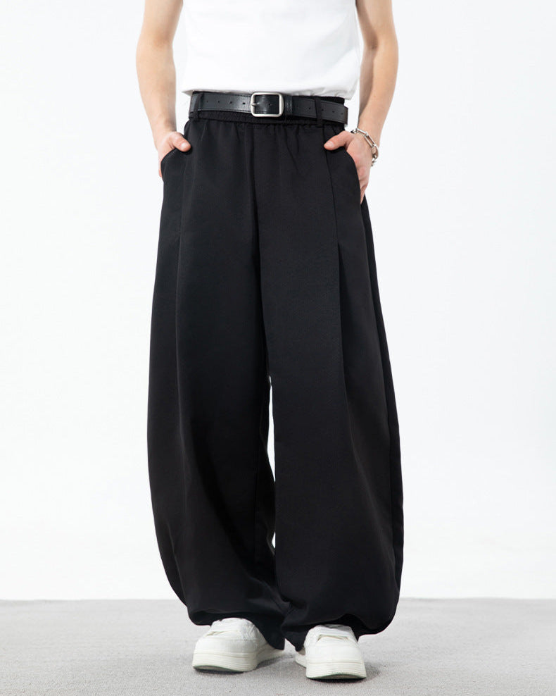 Pantaloni larghi a pieghe Urban Flow