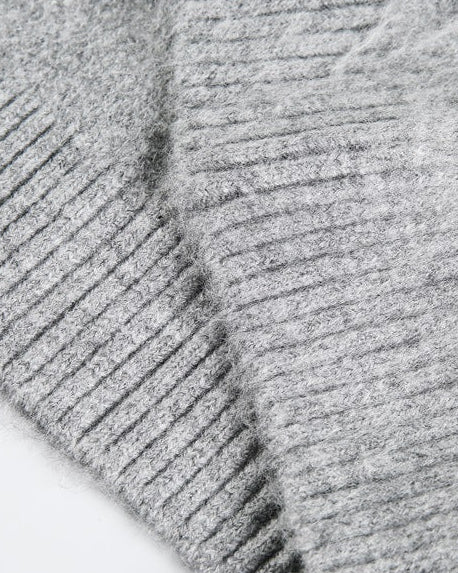 The Sable Crest Knit Cardigan