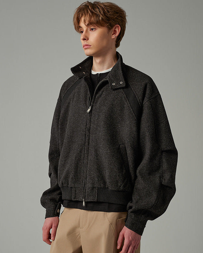 Giacca Ashbourne con colletto in piedi