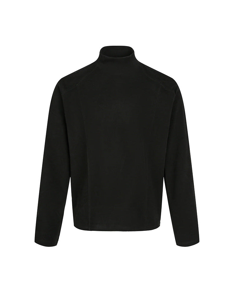 Maglione a collo alto a coste Evershade